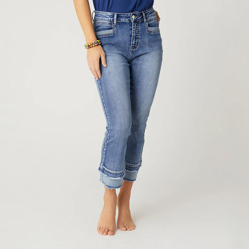 Everstretch Capri Boyfriend Jeans