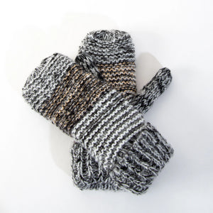 Tatem Striped Mittens