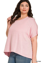 Load image into Gallery viewer, Dark Pink Ribbed Top