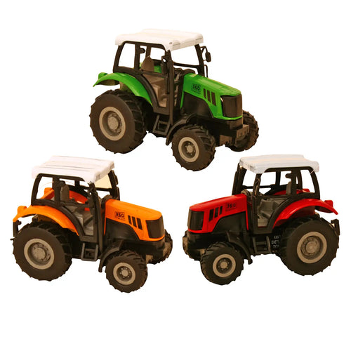Die Cast Pull Back Tractor