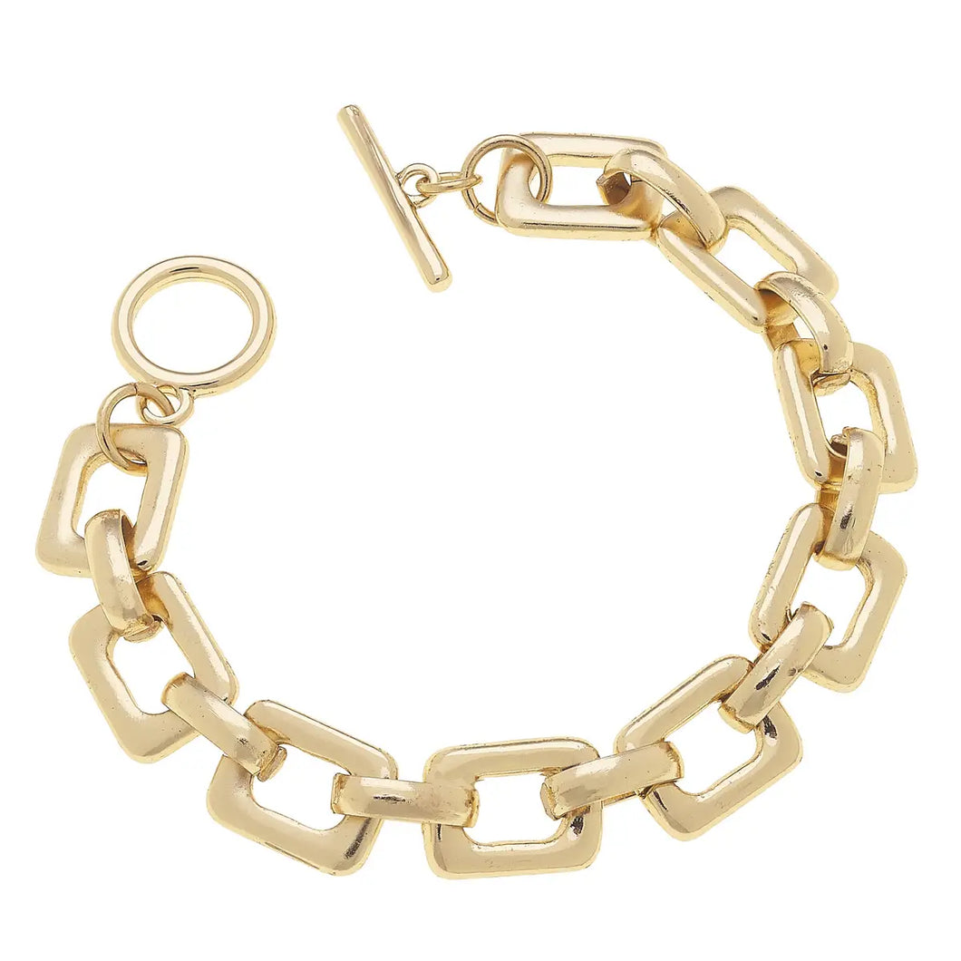 Conrad Chain Link Toggle Bracelet