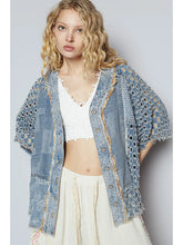 Load image into Gallery viewer, Denim Short Sleeve Twill Jacket