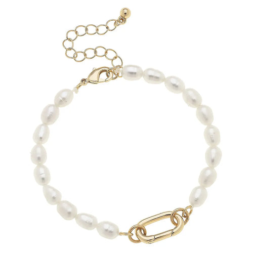 Piper Pearl Charm Bracelet