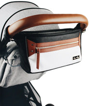 Load image into Gallery viewer, Coffee &amp; Cream Stroller Caddy