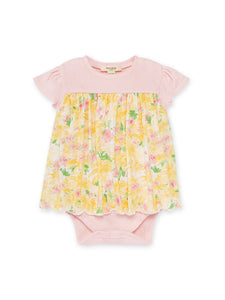 Daisy Floral Bodysuit Dress