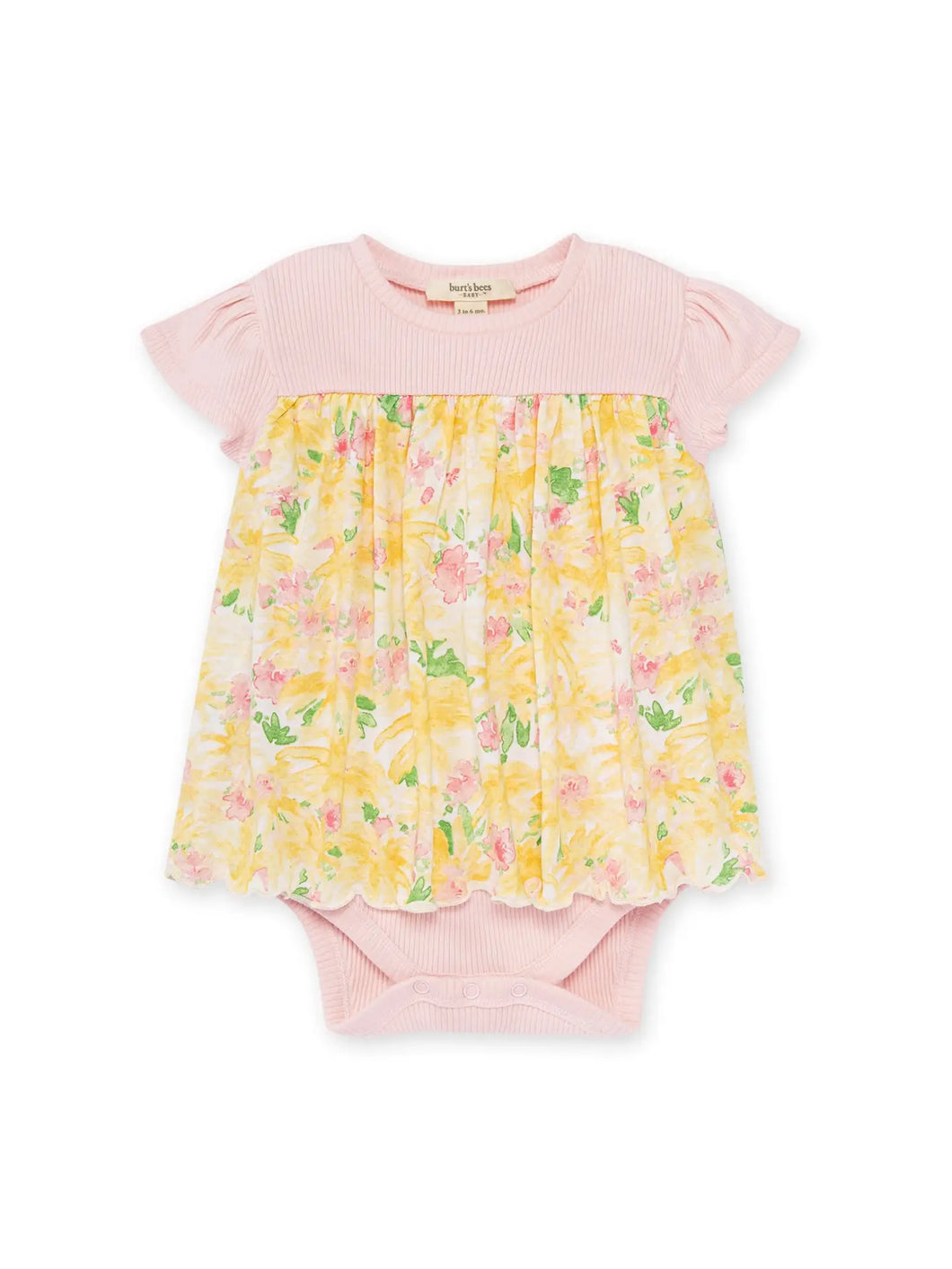 Daisy Floral Bodysuit Dress