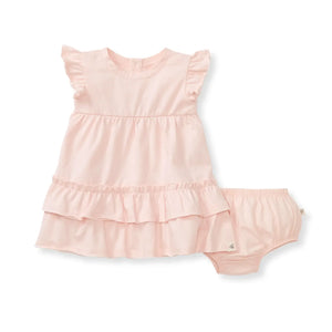 Hibiscus Dress & Diaper Cover