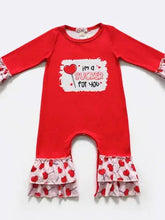 Load image into Gallery viewer, Sucker For You Romper