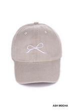 Load image into Gallery viewer, Coquette Bow Embroidered Hat