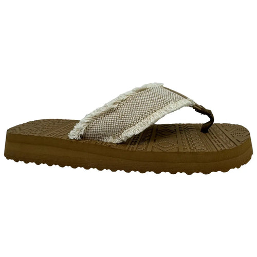 Natural Brexly Flip Flop
