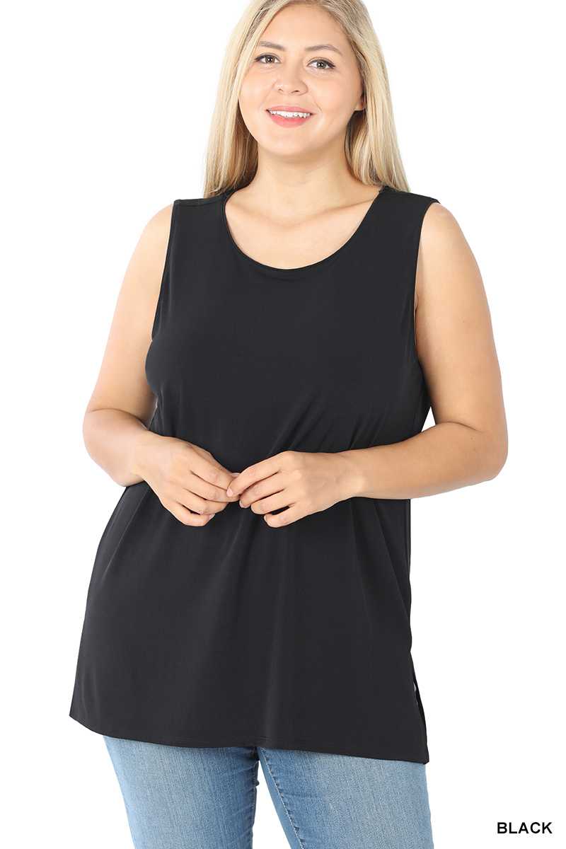 Black Sleeveless Top