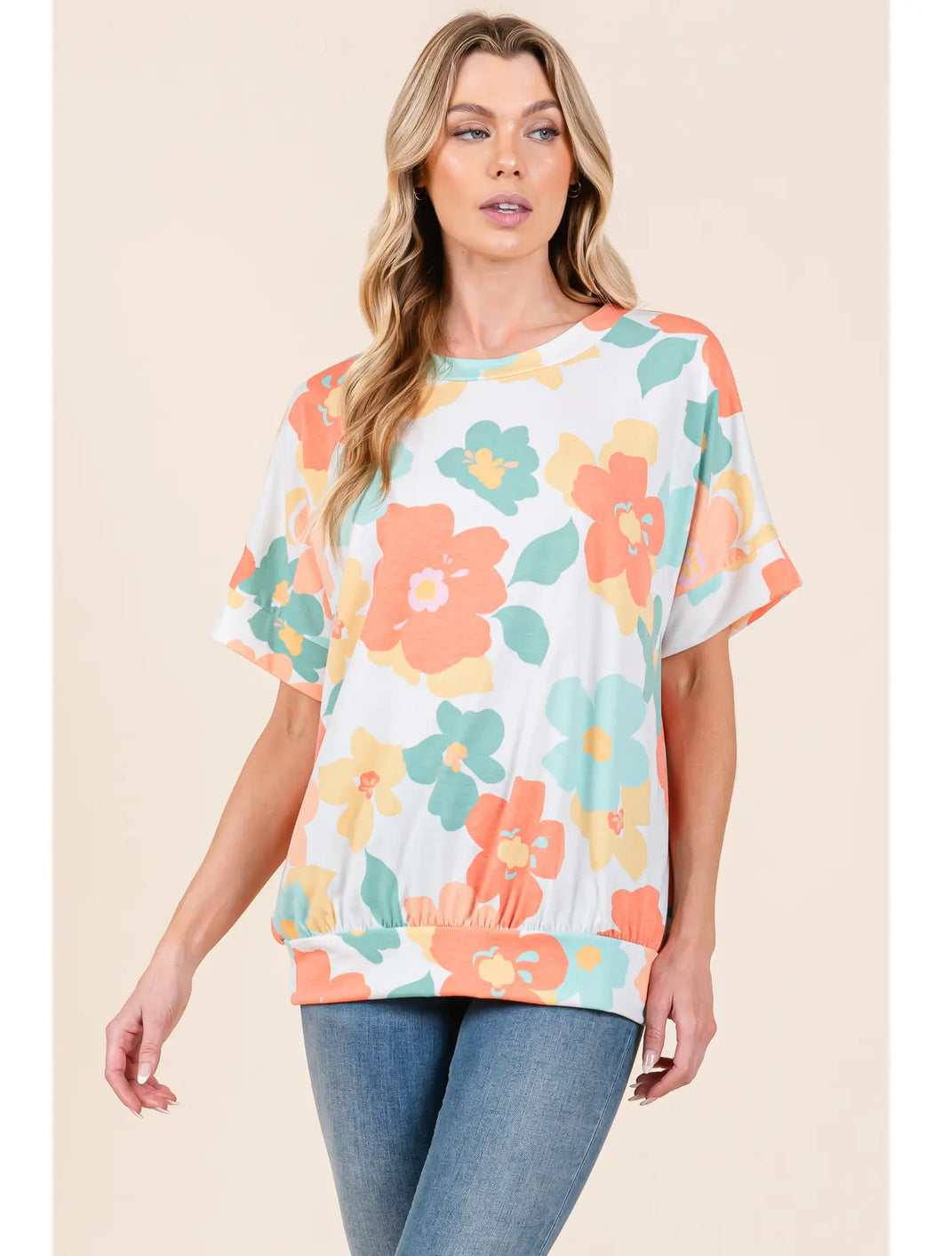 Floral Tunic Top