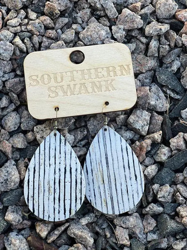 Vintage White Earrings