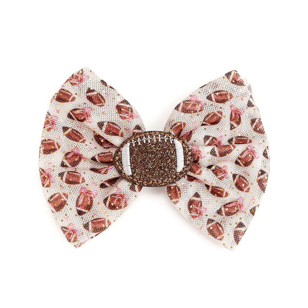 Football Cutie Tulle Bow