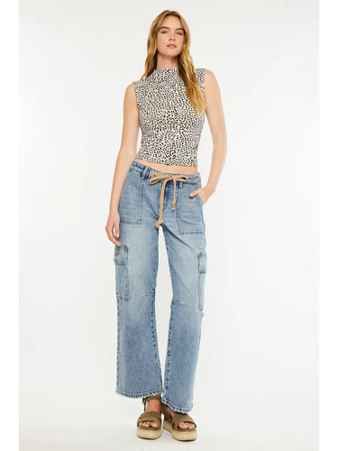 Kancan Low Slung Baggy Jeans