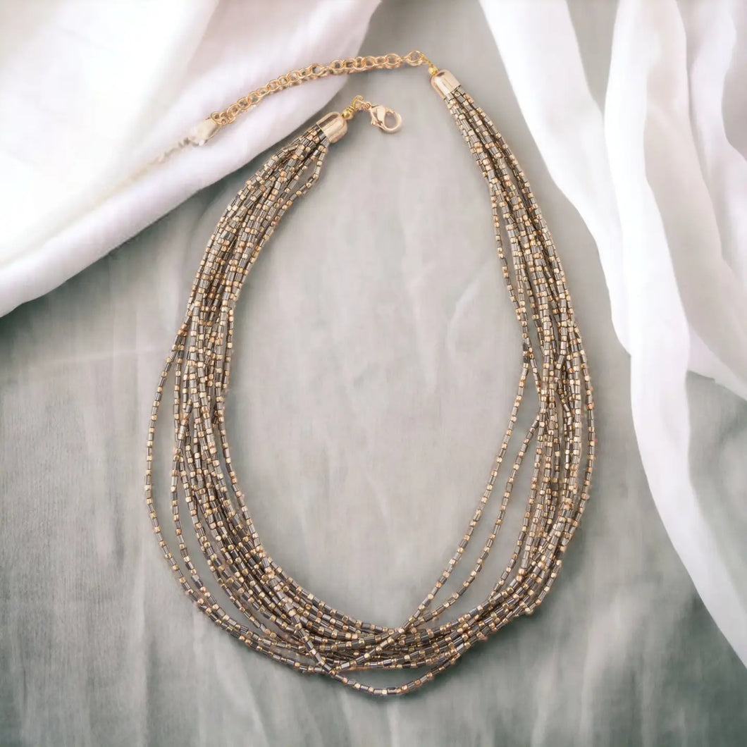 Kenna Bugle Beaded 16