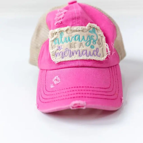 Always Be a Mermaid Hat