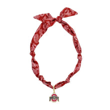 Load image into Gallery viewer, Ohio State Bandana Scarf Necklace