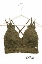 Load image into Gallery viewer, Lace Scalloped Cami Bralette PLUS