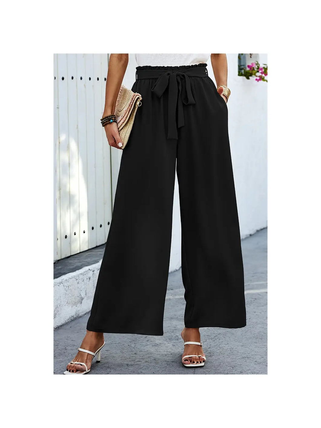 Black Wide Leg Pants