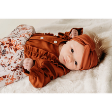 Load image into Gallery viewer, Toffee &amp; Floral Romper