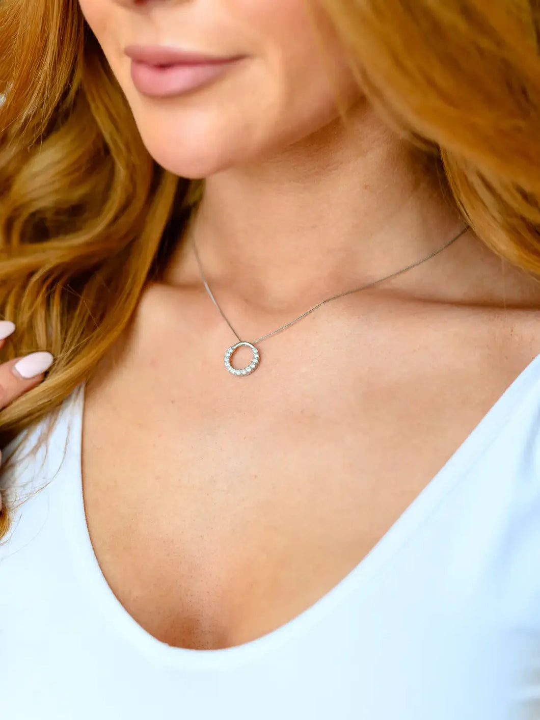 Forever Yours Sterling Necklace