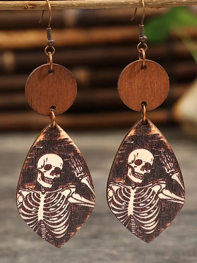 Halloween Skeleton Earrings