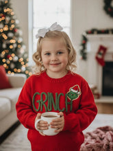 Load image into Gallery viewer, Red Character Sweater