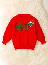 Load image into Gallery viewer, Red Character Sweater