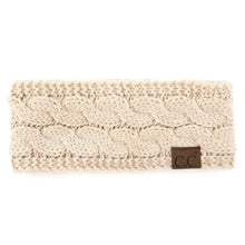Load image into Gallery viewer, Cc Cable Knit Lined Headwrap