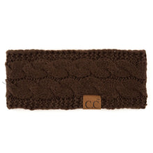 Load image into Gallery viewer, Cc Cable Knit Lined Headwrap