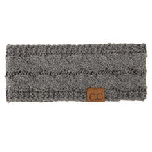 Load image into Gallery viewer, Cc Cable Knit Lined Headwrap
