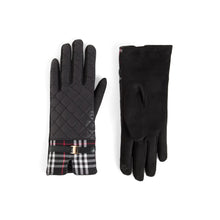 Load image into Gallery viewer, Plaid Puffer Touchscreen Gloves