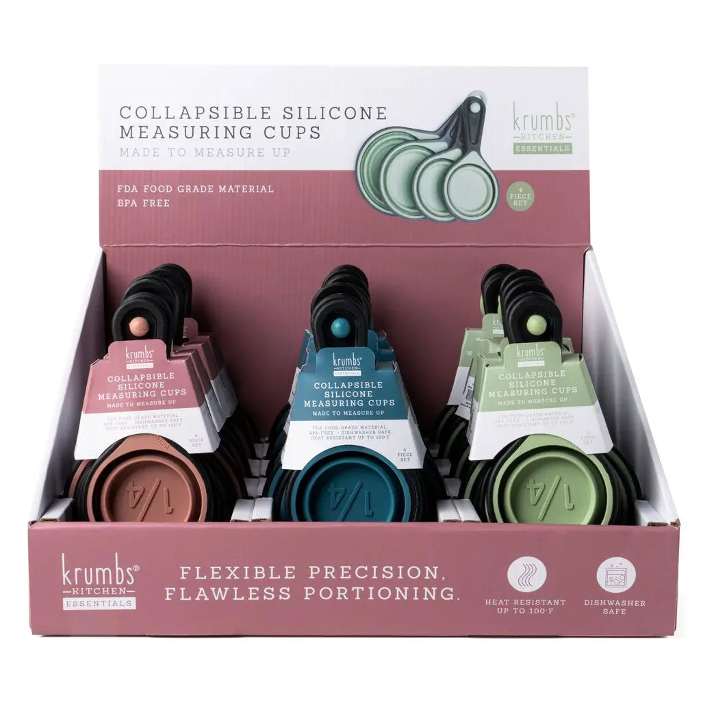 Krumbs Kitchen Silicone Measuring Cups