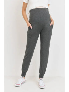 Charcoal Maternity Joggers