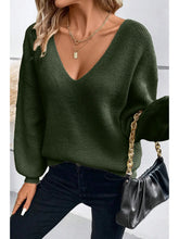 Load image into Gallery viewer, Green Lantern Sleeve Bow Knot Sweater