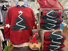 Load image into Gallery viewer, Festive Christmas Tree Knit Sweater