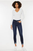 Load image into Gallery viewer, Kancan Super Dark High Rise Ankle Skinny Jeans