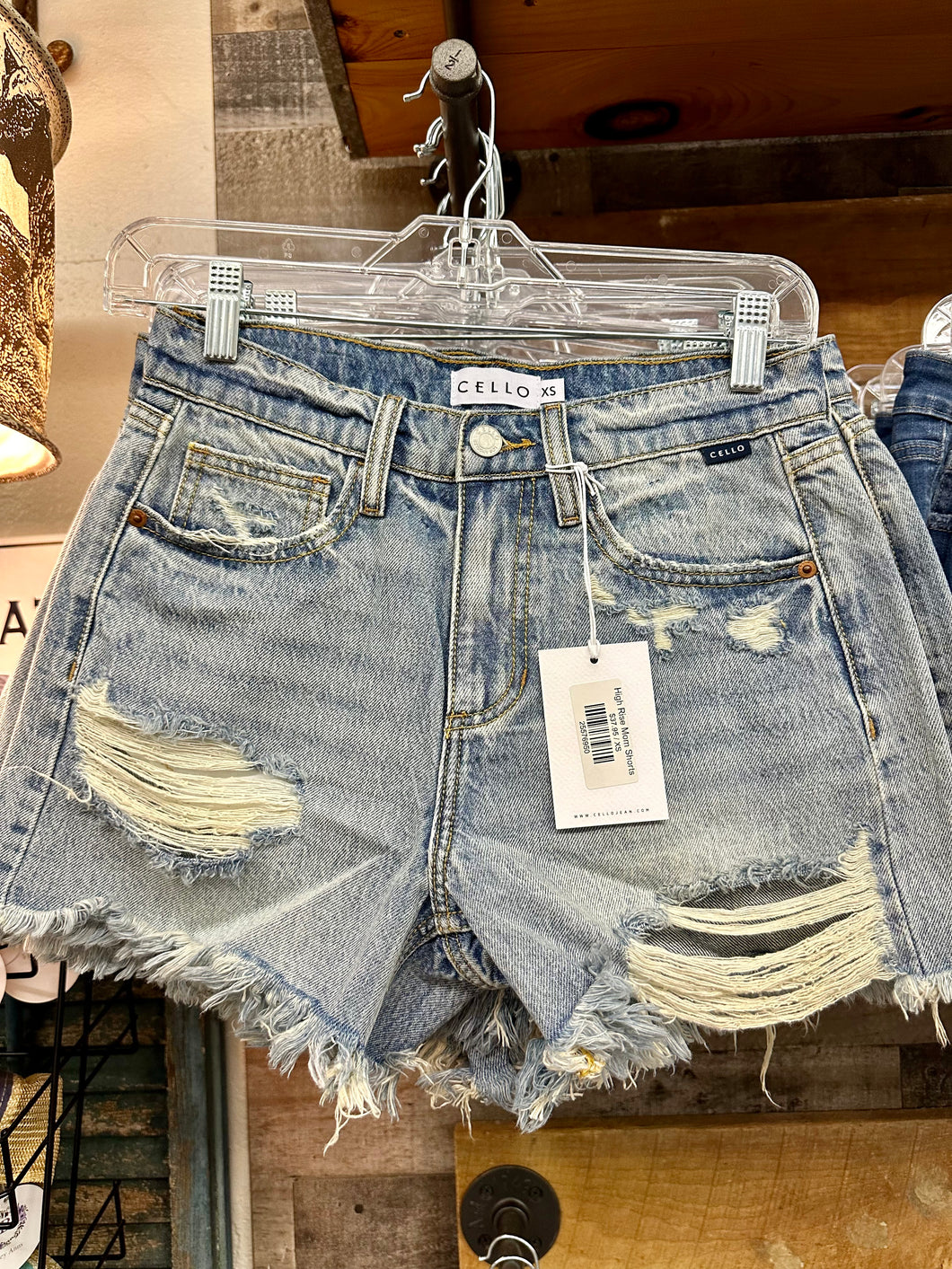 High Rise Mom Shorts