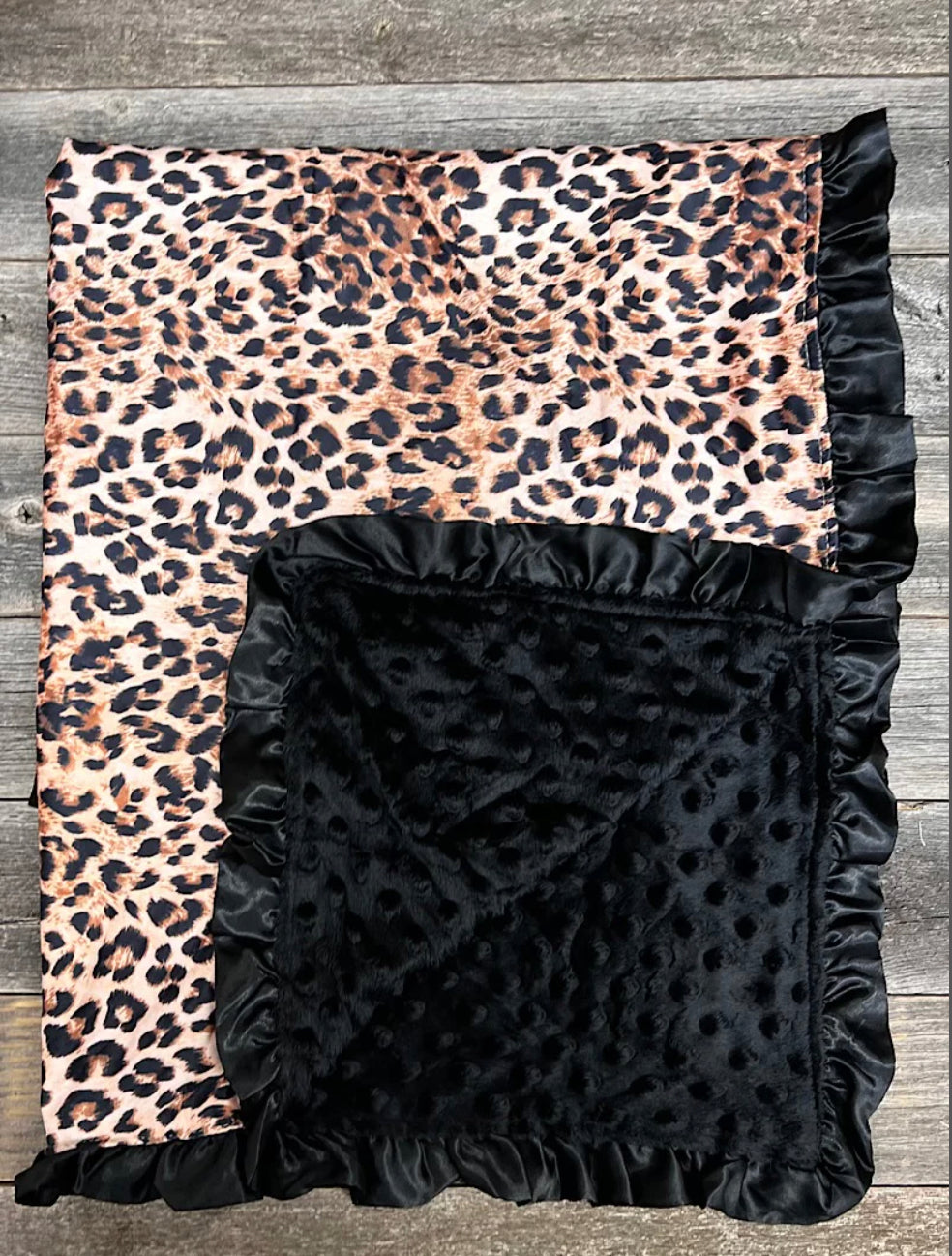 Leopard Minky Blanket