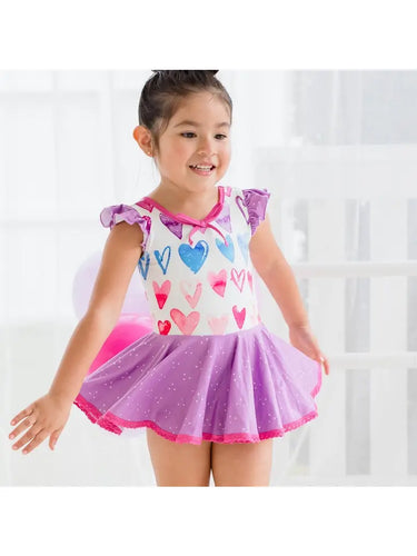 Ombré Heart Leotard