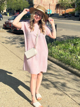 Load image into Gallery viewer, Pink Checked Dress
