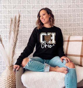 Ohio Leopard Sweatshirt