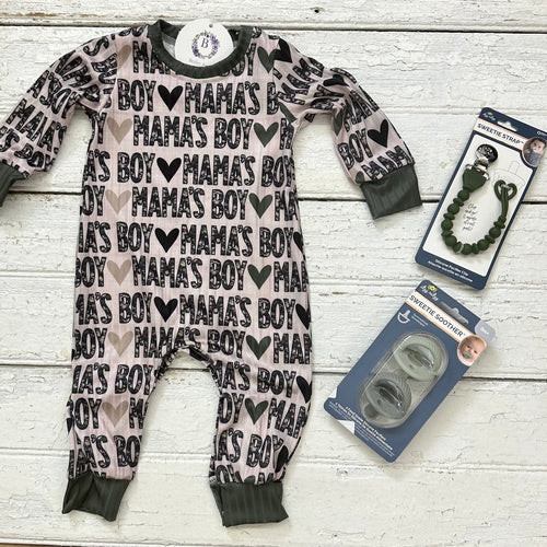 Mama's Boy Camo Romper