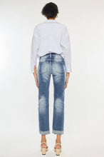 Load image into Gallery viewer, Kancan High Rise Cuffed Slim Straight Jeans