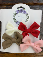 Load image into Gallery viewer, Mini Bows 4-pack