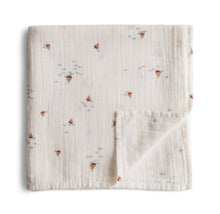 Load image into Gallery viewer, Organic Cotton Muslin Swaddle