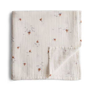 Organic Cotton Muslin Swaddle