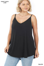 Load image into Gallery viewer, Black Reversible Cami