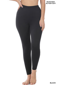 Brushed Microfiber Leggings